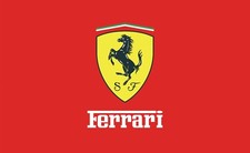 FORMULA 1 FERRARI FLAG WITH ITALIAN COLOURS- F1 Flag 5x3ft , LECLERC / HAMILTON