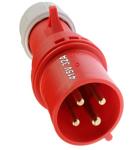 415v 32a pin plug connector - 4,