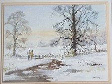 Vintage Original watercolour