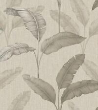 Amara Palm Leaf Beige/Gold  wallpaper Rasch 283470 Clearance