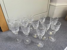 Crystal cordial glasses - Set
