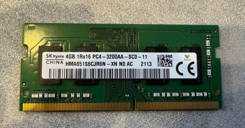 Hynix 8gb ddr4 - (2x4gb),