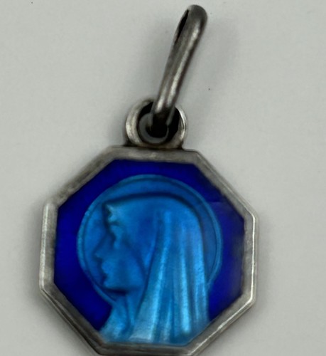 Vtg french lourdes - vtg, blue