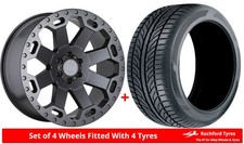 Alloy Wheels & Tyres 18" Black