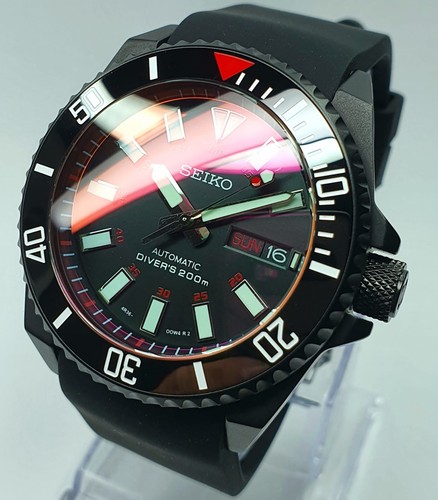 Black pvd samurai seiko - samurai,