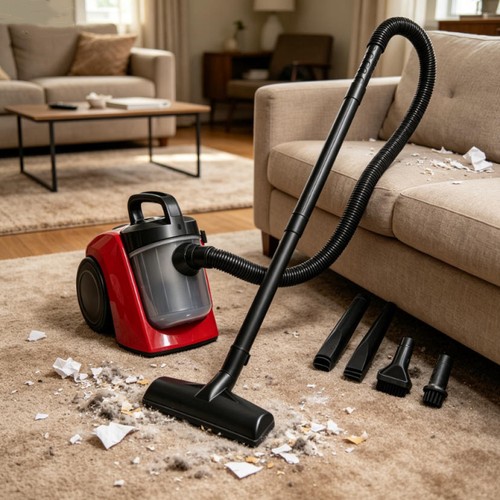Bagless cylinder vacuum - bagless,