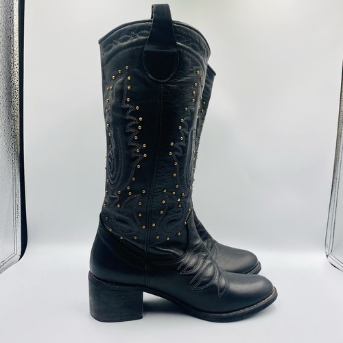 Italian made black leather - made,