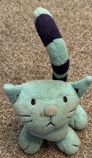 Vintage cat soft toy Pilchard From Bob The Builder 1998-2000