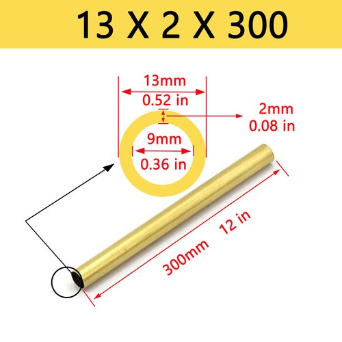 Brass hollow tube - brass,