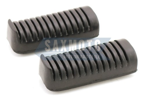 Rubber footpegs front yamaha - rubber,