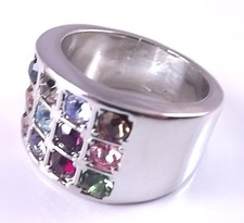 Hoshen Stones Judaica Ring Jewellery Jewish Silver  Choshen 12 Tribes Israel 