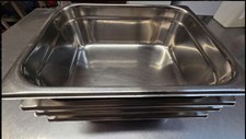 4 x Stainless Steel Gastronorm