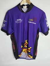 PACE Cycle Jersey MS Bike Tour Gambler's Classic vintage | Men's | Purple  Large