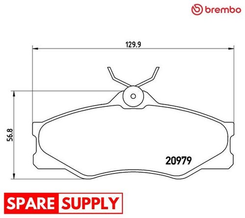 Brake pad set - brake,