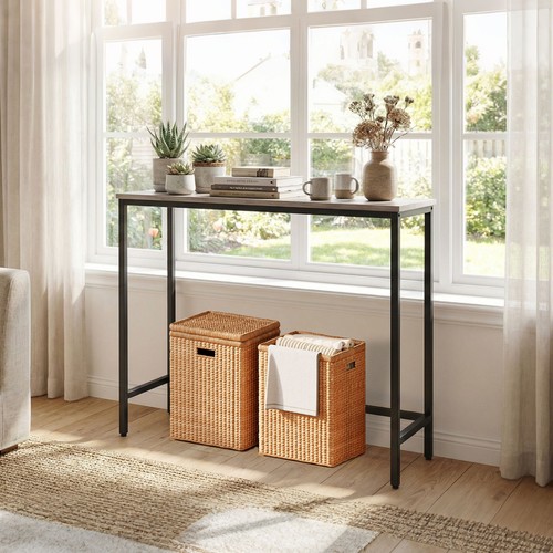 Hoobro slim console table for - slim,