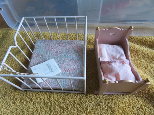 Maileg baby mouse - maileg, cradle