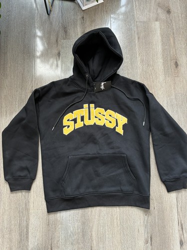 Stussy hoodie large - large, black