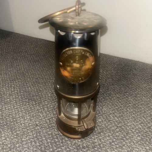 Eccles miners lamp - type, m&o