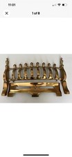 Blenheim Brass Solid Fire Grate Front Fret Fireplace Guard Vintage Style 1.6 kg