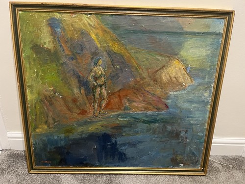 Large unusal abstract - unusal, painting
