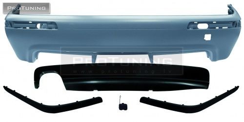 Rear bumper for bmw - bumper, е39