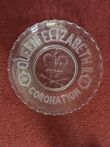 Glass commemorative plate - commemorative,