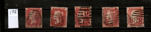 1858 stamps sg43 penny - stamps, sg43/4