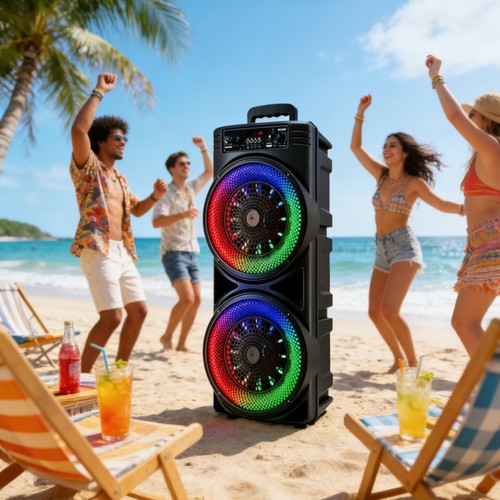 Portable 8in big bluetooth - portable,