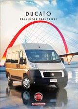 Fiat Ducato Passenger Transport Minibus Van Brochure 2007