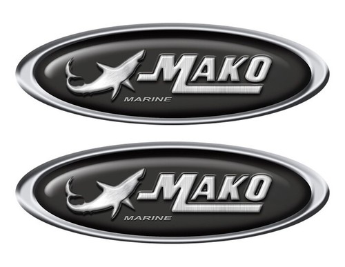 Mako boat classic stickers - classic,