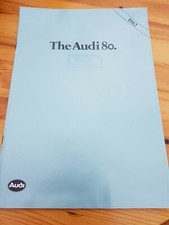 AUDI 80 CL GL CD saloon Brochure 1982