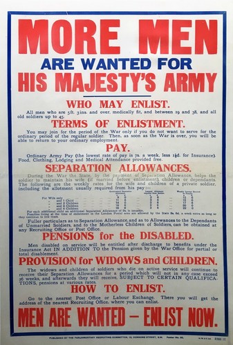First world war more - first,