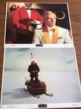 Doc Savage~ The Man Of Bronze Warner Bros. Lobby Cards X 2 (21 & 22) Litho. USA
