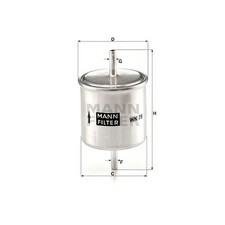MANN Fuel Filter 145mm Height