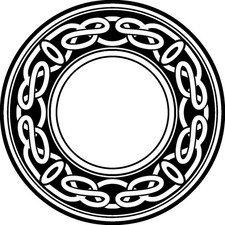 Celtic circle unmounted - circle',