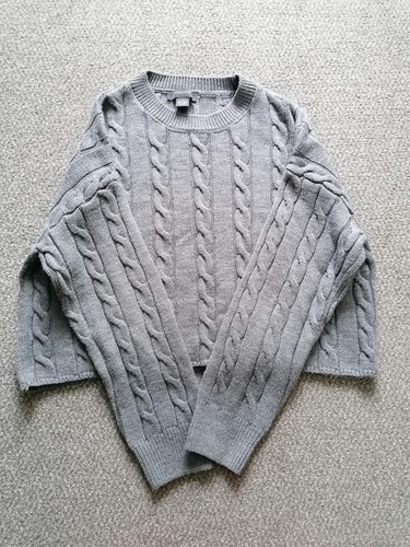 Women grey cropped jumper - women's,