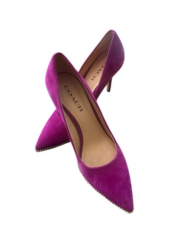 Coach waverly high heel pump - high,