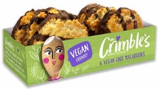 Mrs Crimble's Vegan Choc Macaroons 10 x 195g (Multi Buy Offer) - Out of Date