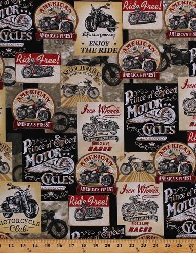 Cotton motorcycles - cotton,