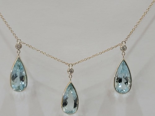 Yellow gold necklace with - gold,
