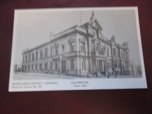 Postcard coatbridge town - postcard,