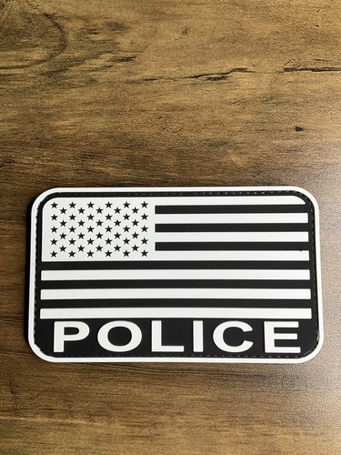 Police american flag - american, bullet