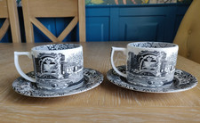 Spode Black Italian Tea Cup &