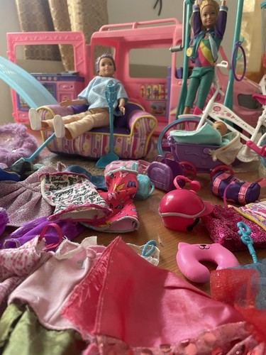 Big barbie bundle dolls - big,