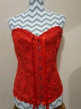 Basque Corset 2XL  Red