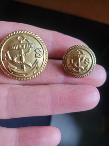 Ww1 admiralty service buttons - admiralty,