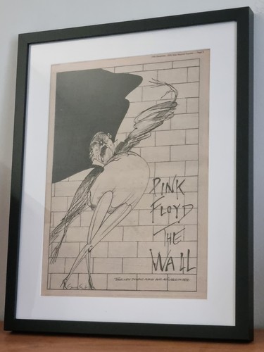 Pink floyd original framed - original,