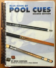 Blue Book of POOL CUES by Brad