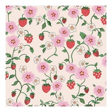 Cath Kidston Strawberry Wallpaper | Spring Floral