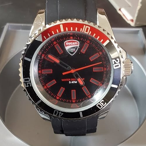 Ducati corse watch black - ducati, w/